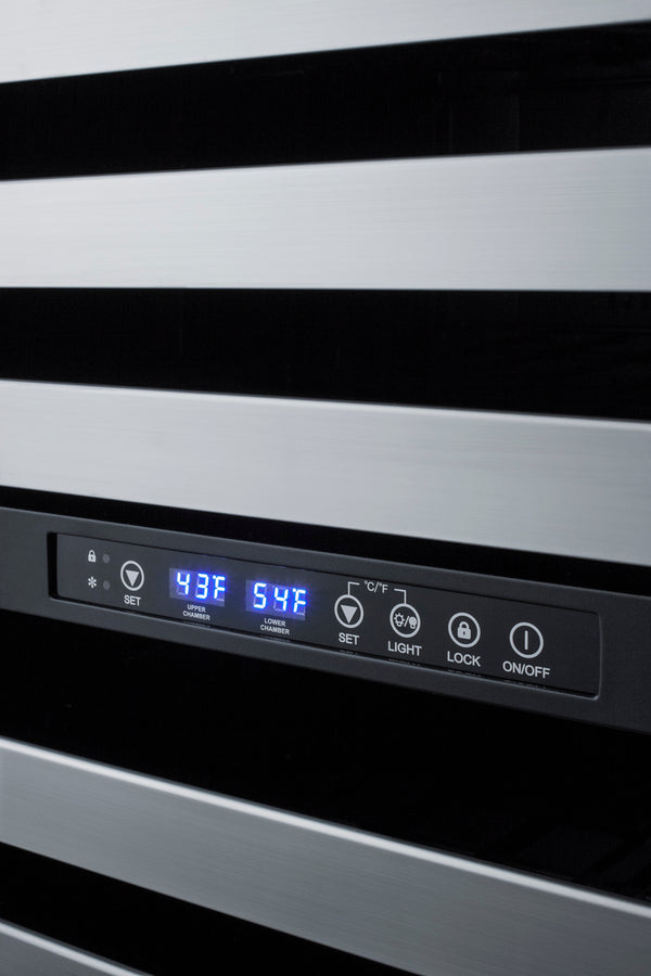 24" Wide Built-In Wine Cellar, ADA Compliant (Panel Not Included) - Summit ALWC532PNRLHD - Summit - Wine Fridge Pros