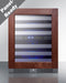 24" Wide Built-In Wine Cellar, ADA Compliant (Panel Not Included) - Summit ALWC532PNRLHD - Summit - Wine Fridge Pros
