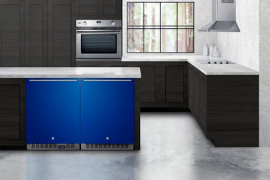 24" Wide Built-In All-Refrigerator, ADA Compliant- Summit AL54BLHD - Summit - Wine Fridge Pros
