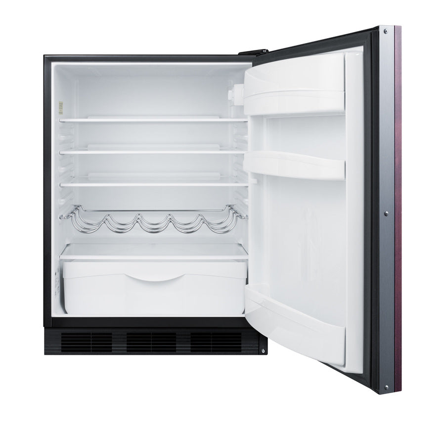 24" Wide Built-In All-Refrigerator, ADA Compliant (Panel Not Included) - Summit AR5BIF - Summit - Wine Fridge Pros