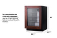 24" Wide Built-In Beverage Center, ADA Compliant (Panel Not Included) - Summit ASDG2411PNR - Summit - Wine Fridge Pros