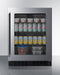 24" Wide Built-In Beverage Center, ADA Compliant Summit ASDG2411 - Summit - Wine Fridge Pros