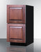 15" Wide 2-Drawer All-Refrigerator, ADA Compliant Summit ASDR1524 - Summit - Wine Fridge Pros
