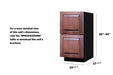 15" Wide 2-Drawer All-Refrigerator, ADA Compliant (Panels Not Included) Summit ASDR1524PNR - Summit - Wine Fridge Pros