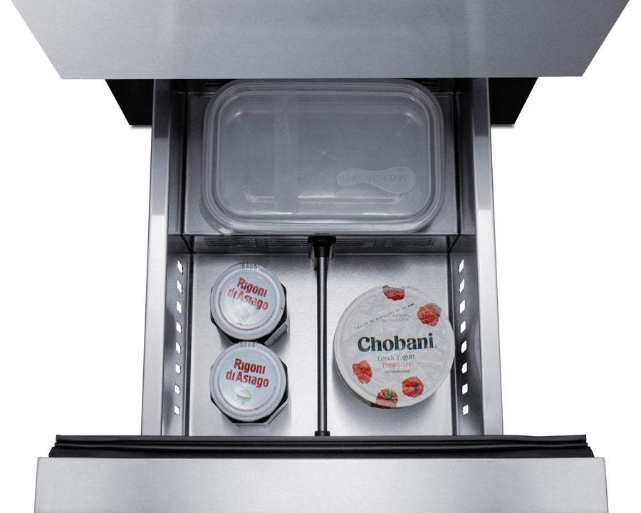 15" Wide 2-Drawer All-Refrigerator, ADA Compliant Summit ASDR1524 - Summit - Wine Fridge Pros