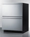 24" Wide 2-Drawer All-Refrigerator, ADA Compliant (Panels Not Included) - Summit ASDR2414PNR - Summit - Wine Fridge Pros