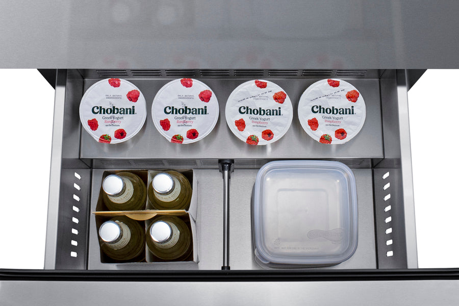 24" Wide 2-Drawer All-Refrigerator, ADA Compliant - Summit ASDR2414 - Summit - Wine Fridge Pros