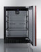 24" Wide Built-In All-Refrigerator, ADA Compliant (Panel Not Included) Summit ASDS2413IF - Summit - Wine Fridge Pros