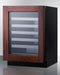 24" Wide Built-In Wine Cellar, ADA Compliant (Panel Not Included) Summit ASDW2412PNR - Summit - Wine Fridge Pros