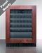 24" Wide Built-In Wine Cellar, ADA Compliant (Panel Not Included) Summit ASDW2412PNR - Summit - Wine Fridge Pros