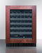 24" Wide Built-In Wine Cellar, ADA Compliant (Panel Not Included) Summit ASDW2412PNR - Summit - Wine Fridge Pros