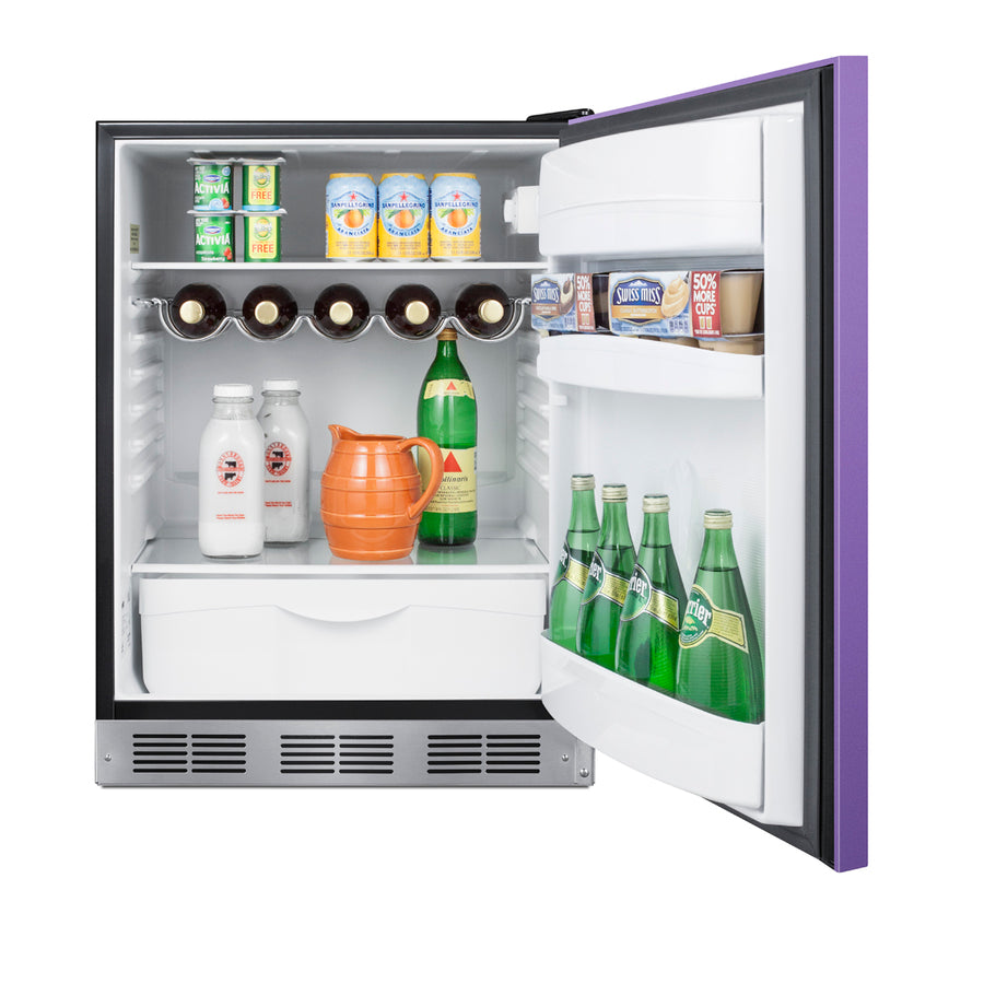 24" Wide All-Refrigerator - Summit BAR631BKP - Summit - Wine Fridge Pros