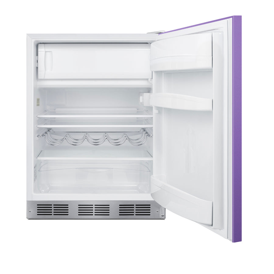 24" Wide Refrigerator-Freezer - Summit BRF611WHP