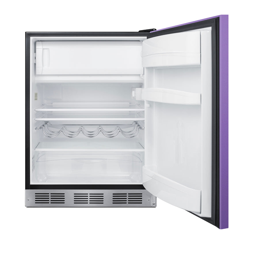 24" Wide Refrigerator-Freezer - Summit BRF631BKP