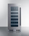 15" Wide Built-In Wine Cellar - Summit CL155WC1LHD - Summit - Wine Fridge Pros