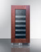 15" Wide Built-In Wine Cellar (Panel Not Included) - Summit CL155WC1PNRLHD - Summit - Wine Fridge Pros