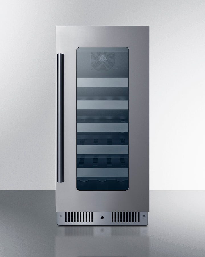 15" Wide Built-In Wine Cellar - Summit CL155WC1 - Summit - Wine Fridge Pros