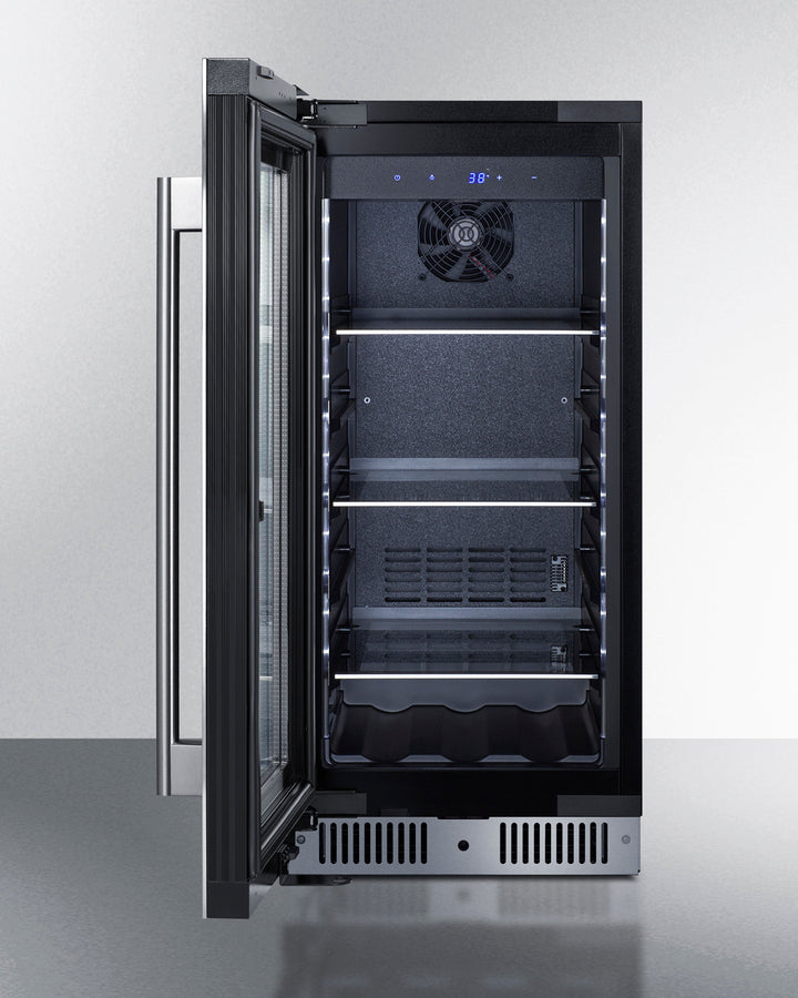 15" Wide Built-In Beverage Center - Summit CL156BV1LHD - Summit - Wine Fridge Pros