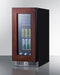 15" Wide Built-In Beverage Center (Panel Not Included)- Summit CL156BV1PNR - Summit - Wine Fridge Pros