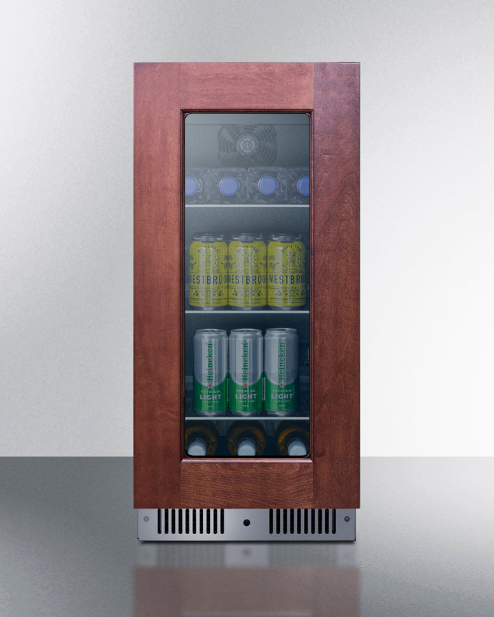 15" Wide Built-In Beverage Center (Panel Not Included)- Summit CL156BV1PNR - Summit - Wine Fridge Pros