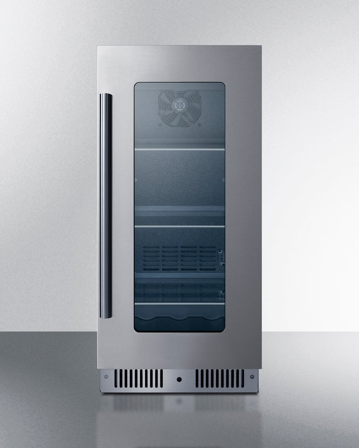 15" Wide Built-In Beverage Center - Summit CL156BV1 - Summit - Wine Fridge Pros