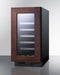 18" Wide Built-In Wine Cellar (Panel Not Included) - Summit CL18WCPNRLHD - Summit - Wine Fridge Pros