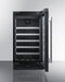 18" Wide Built-In Beverage Center - Summit CL181WBVCSS - Summit - Wine Fridge Pros