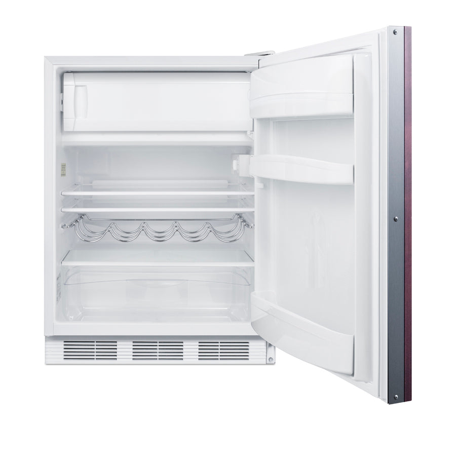 24" Wide Refrigerator-Freezer (Panel Not Included) - Summit CT661WIF - Summit - Wine Fridge Pros