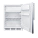 24" Wide Refrigerator-Freezer, ADA Compliant - Summit CT661WSSHVADA - Summit - Wine Fridge Pros