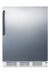 24" Wide Refrigerator-Freezer, ADA Compliant - Summit CT661WSSTBADA - Summit - Wine Fridge Pros