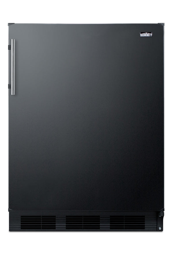 24" Wide Refrigerator-Freezer, ADA Compliant - Summit CT663BKADA - Summit - Wine Fridge Pros