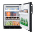 24" Wide Refrigerator-Freezer, ADA Compliant - Summit CT663BKADA - Summit - Wine Fridge Pros
