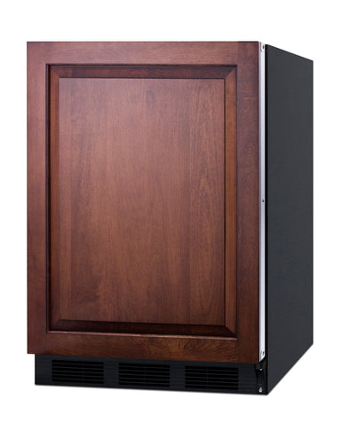 24" Wide Refrigerator-Freezer, ADA Compliant (Panel Not Included) - Summit CT663BKIFADA - Summit - Wine Fridge Pros