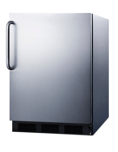 24" Wide Built-In Refrigerator-Freezer - Summit CT663BKCSS - Summit - Wine Fridge Pros