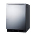24" Wide Refrigerator-Freezer, ADA Compliant - Summit CT663BKSSHHADA - Summit - Wine Fridge Pros