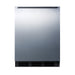 24" Wide Refrigerator-Freezer, ADA Compliant - Summit CT663BKSSHHADA - Summit - Wine Fridge Pros