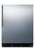 24" Wide Refrigerator-Freezer - Summit CT663BKSSHV - Summit - Wine Fridge Pros