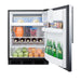24" Wide Refrigerator-Freezer - Summit CT663BKSSHV - Summit - Wine Fridge Pros