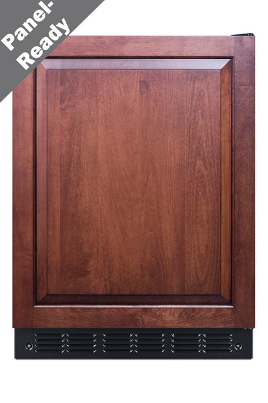 24" Wide Refrigerator-Freezer, ADA Compliant (Panel Not Included) - Summit CT66BK2SSIFADA - Summit - Wine Fridge Pros