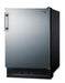 24" Wide Refrigerator-Freezer - Summit CT66BK2SSRS - Summit - Wine Fridge Pros