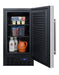 18" Wide Built-In All-Refrigerator, ADA Compliant - Summit FF1843BCSSADA - Summit - Wine Fridge Pros