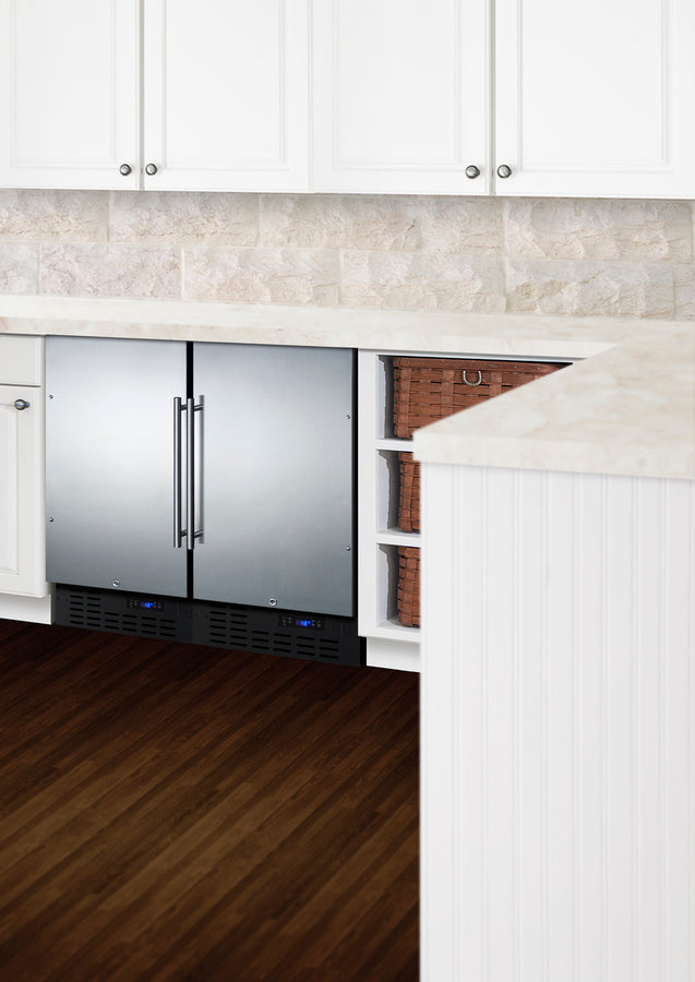 18" Wide Built-In All-Refrigerator - Summit FF1843BCSS - Summit - Wine Fridge Pros