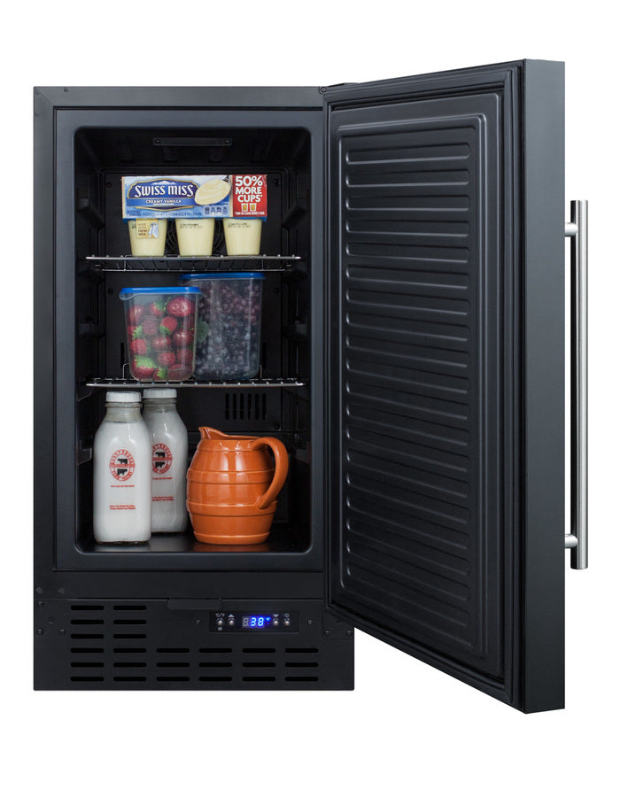 18" Wide Built-In All-Refrigerator - Summit FF1843B - Summit - Wine Fridge Pros