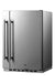 Shallow Depth 24" Wide Built-In All-Refrigerator With Slide-Out Storage Compartment - Summit FF19524 - Summit - Wine Fridge Pros
