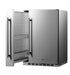 Shallow Depth 24" Wide Built-In All-Refrigerator With Slide-Out Storage Compartment - Summit FF19524 - Summit - Wine Fridge Pros