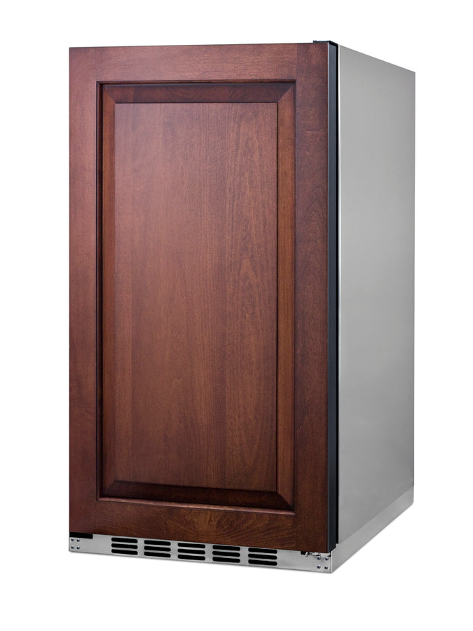Shallow Depth Built-In All-Refrigerator (Panel Not Included) - Summit FF195CSSIF - Summit - Wine Fridge Pros