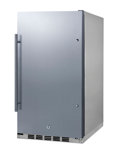 Shallow Depth Built-In All-Refrigerator - Summit FF195H34CSS - Summit - Wine Fridge Pros