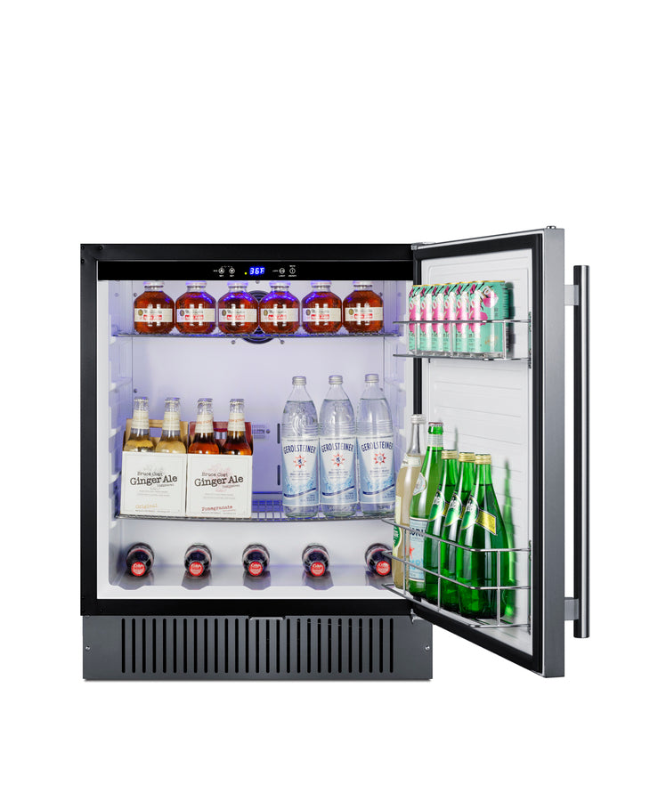 27" Wide Outdoor All-Refrigerator - Summit SPR2700SS - Summit - Wine Fridge Pros