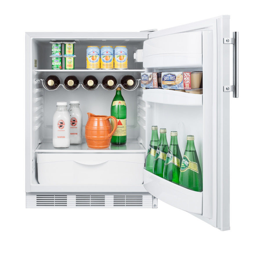 24" Wide All-Refrigerator, ADA Compliant - Summit FF61WADA - Summit - Wine Fridge Pros