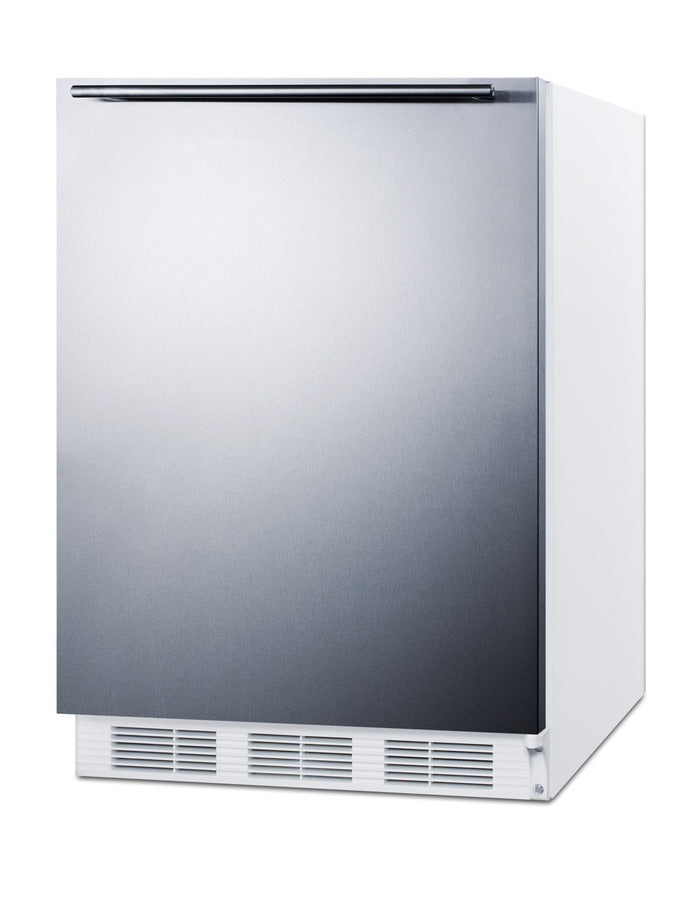 24" Wide All-Refrigerator - Summit FF61WSSHH - Summit - Wine Fridge Pros